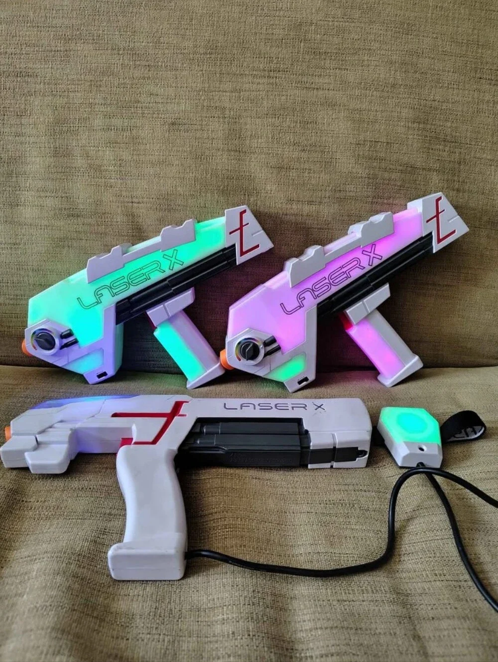 Set Of 3 LaserX Blasters